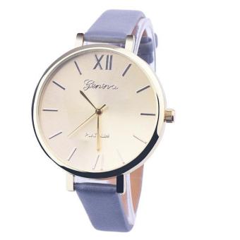 Geneva Women Leather Analog Quartz Wrist Watc - intl  