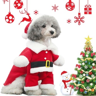 Gambar Gracefulvara Christmas standing doggy clothes(size S)   intl