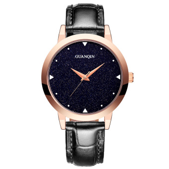 Gambar Guanqin Korea Fashion Style ultra tipis Watch Shi Ying jam