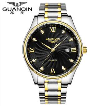 Gambar Guanqin ultra tipis bisnis jam tangan pria jam tangan