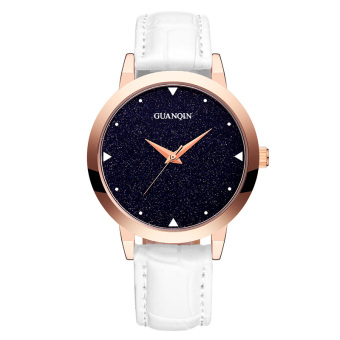 Gambar Guanqin wanita stainless steel Waterproof Bintang Watch otentik Watch