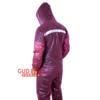 Gudang Fashion - Jas Hujan Pengendara Motor - Maroon November 2018 - 3 Gudang Fashion - Jas Hujan Pengendara Motor - Maroon - 3