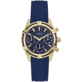 Gambar Guess Chronograph   Jam Tangan Wanita   Biru   Karet W0562L2