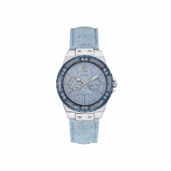 Gambar Guess   Jam Tangan Wanita   Strap Biru   W0775L1