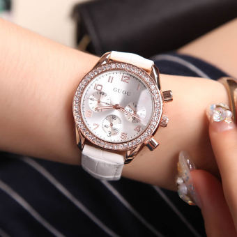 Gambar Guou asli baru multifungsi jam tangan wanita