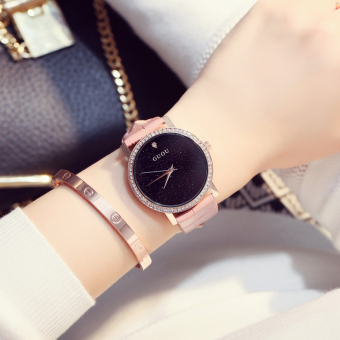 Gambar GUOU Korea Fashion Style perempuan berlian Shi Ying jam jam tangan wanita