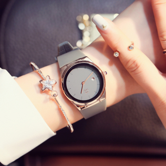 Gambar GUOU Korea Fashion Style ultra tipis Perempuan jam elektronik Watch