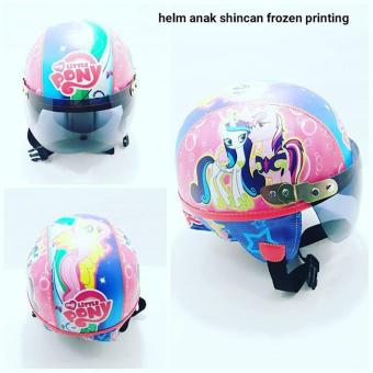 Gambar Helm Anak Shincan Little Pony Printing