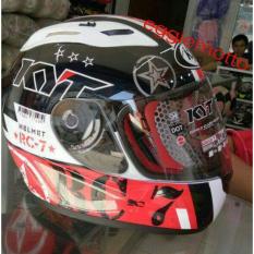 Helm KYT RC 7 motif by eggiemotto