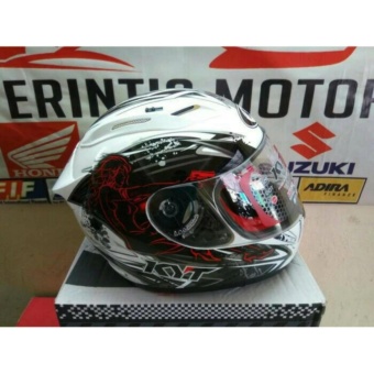  Harga  Helm  KYT  Full Face RC7  Red Gir Online Murah tokosenang