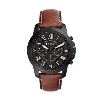 Fossil Grant FS5241 - Black - Jam Tangan Pria