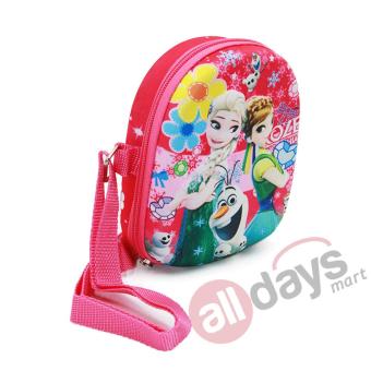 ... Ukuran 28x33x10 Cm Hijau. Alldaysmart Tas Anak Mini Tali Motif Frozen 3D 1701 10B Random Colour