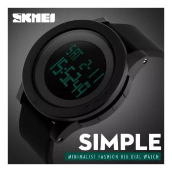 Skmei Led Digital Alarm Chronograph Men Sport Watch Jam Tangan Pria Original 1142 Water Resistant 50m