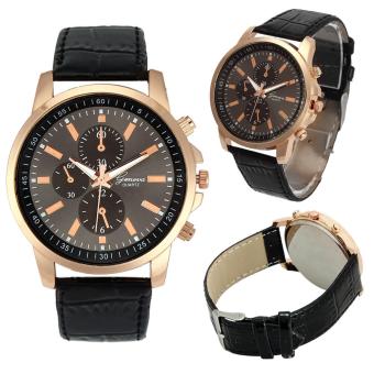 ... Detail Gambar Geneva Jam Tangan Fashion Motif Kulit SS Terbaru