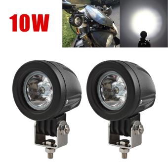 2pcs 10W Mini Tail Cree Auto Led Offroad Lights Fog Lamp for Car / Motorcycle /