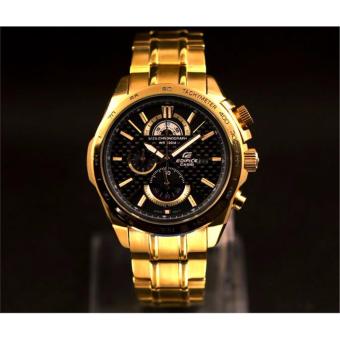 Gambar Jam Tangan Pria Formal Casio Edifice EFR 520FG 9AV   Gold