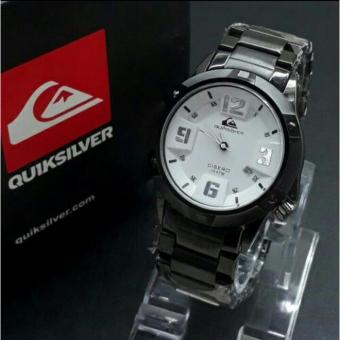 Jam Tangan Pria Q-Silver-0037490 G9 Stainless Steel Modition  