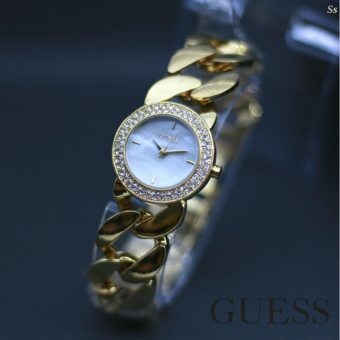 Jam tangan wanita - fashion- rantai kepang Guees  