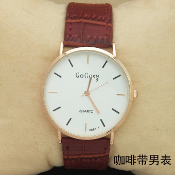 Gambar Jianyue mahasiswa beberapa meja jam tangan kulit
