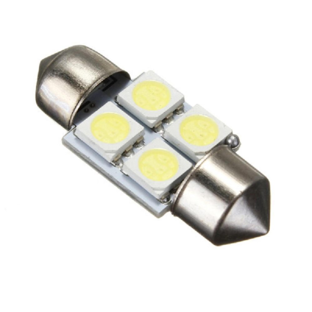 ... JMS - 1 Pair (2 Pcs) Lampu LED Mobil Kabin / Plafon / Festoon ...