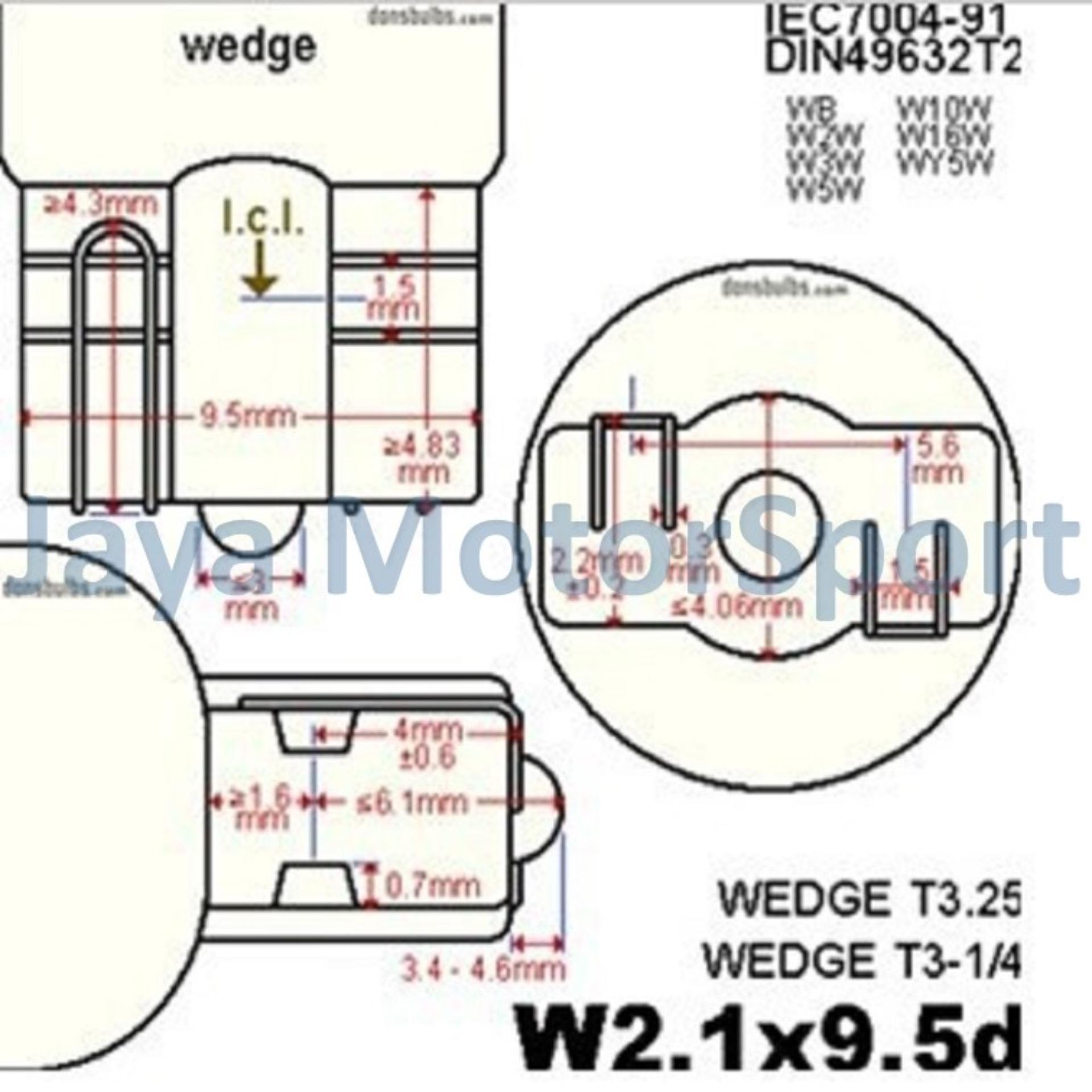 ... JMS - 1 Pair (2 Pcs) Lampu LED Mobil / Motor / Senja ...