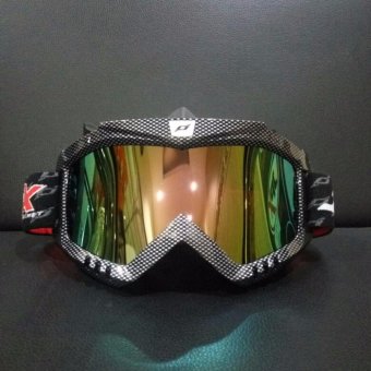 Gambar Jpx Goggle Mask Carbon Rainbow
