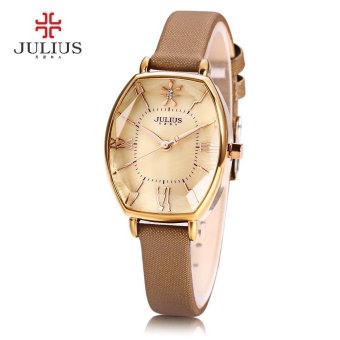 Julius JA - 920 Women Stereo Mirror Quartz Watch (Brown) - intl  