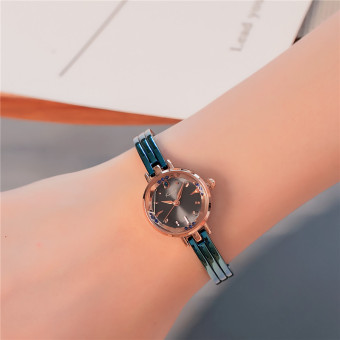 Gambar Kimio Jianyue perempuan style pemotongan jam tangan gelang Watch