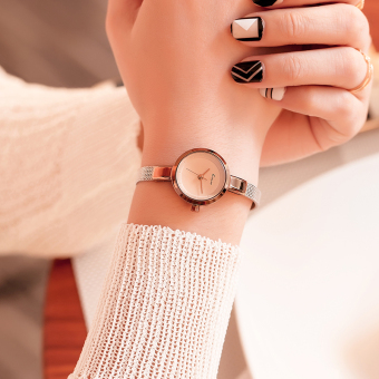 Gambar Kimio Shishang tenunan dengan style kecil, jam cewek gelang Bracelet