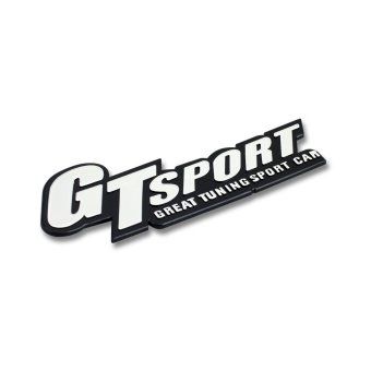 Gambar Klikoto Emblem Mobil Variasi Tulisan GT Sport