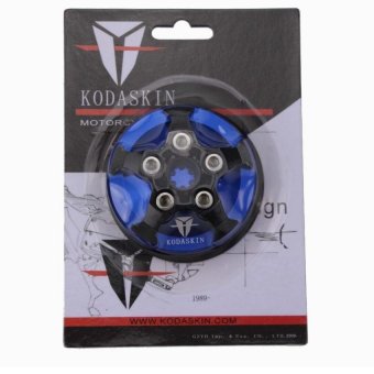 Gambar KODASKIN CNC Aluminium Right Side Engine Protective Protect CoverFor YAMAHA YZF R3 R25 2013 2016 blue color