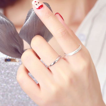 Gambar Korea Fashion Style 925 sterling silver cincin