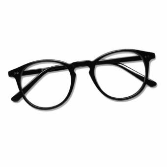Gambar Korea Fashion Style   Kacamata Oval   Fashion   Pria dan Wanita   Unisex   Clasic Round Glasses