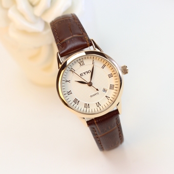 Gambar Korea Fashion Style kulit kalender Shi Ying jam tangan beberapa jam tangan jam tangan