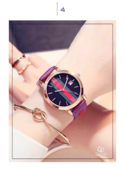 Gambar Korea Fashion Style Shishang siswa sabuk atmosfer jam tangan wanita bentuk perempuan