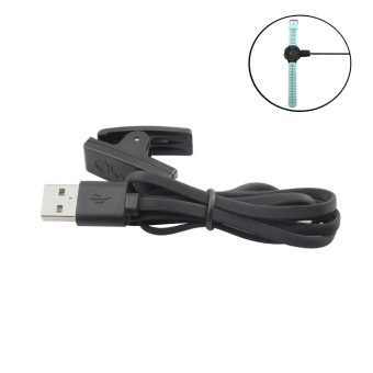 Gambar leegoal Cradle Charging Dock Desktop USB Charging Clip Charger Cable For Forerunner 235 630 735XT Smart Watch,Black   intl
