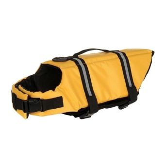 Gambar leegoal Fashion Pet Dog Swimming Lifejacket Pet Safety Vest Dog,Yellow (XS)   intl