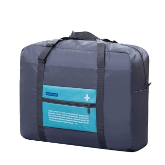 leegoal Large Capacity Folding Travel Storage Bag , Blue - intl
