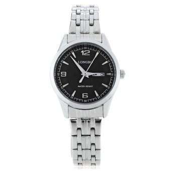 LONGBO 80145L Women Quartz Watch Calendar Luminous Water Resistance Wristwatch MZMOX - intl  