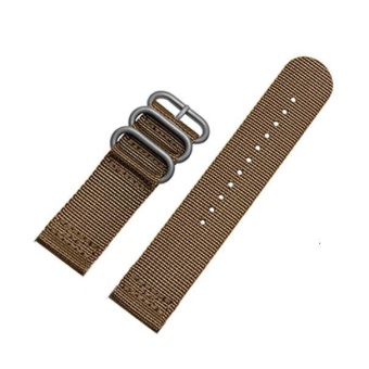Luxury Nylon Watch Band Strap 3 Ring Lugs + Adapters For Suunto Core BW - intl  