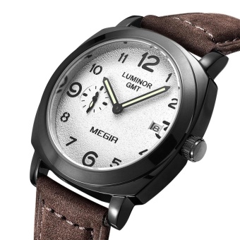 MEGIR 1046 Male Japan Quartz Watch with Date Function Working Sub-dial - intl  
