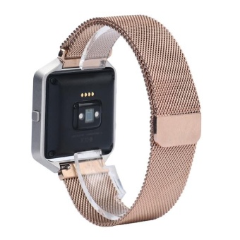 Milanese Magnetic Loop Stainless Steel Bands Strap Bracelet For Fitbit Blaze GD - intl  