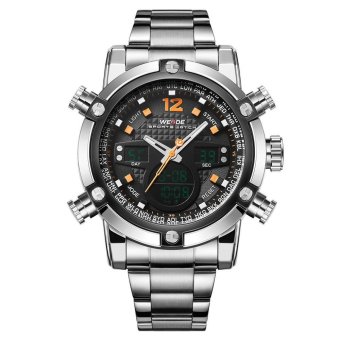 Military Watch Men 's Smart Waterproof Watch Special Luminous- Orange - intl  