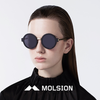 Jual Molsion ms6019 baru Fashion Week catwalk desainer matahari kaca
mata Online Murah