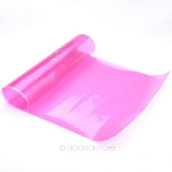 Gambar Moonar Waterproof Self adhesive Car Light Headlight Taillight Tint Film Membrane Sticker 30cm*60cm (Pink)   intl