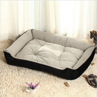 Gambar NDZ Comfortable pet bed, kennel, cat litter pet supplies(black)  intl