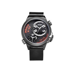 Niudun MEGIR male table fashion trend waterproof watch sportswatches multifunction watches 2003G (black)(Not Specified)(OVERSEAS) - intl  