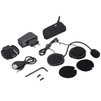 Jual OH V6 1200m Bluetooth Intercom for Motorcycle Helmet Headset
Interphone Black EU Plug Online Murah