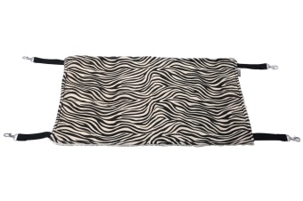 Gambar ouhofus Plush Cat Cage Hammock Kitty Pet Hanging Bed   Zebra StripePattern   intl
