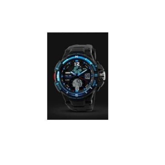 Outdoor Sports Watch Waterproof Shockproof Men MountaineeringElectronic Watches Watch Jam TanganAD1148/Blue - intl  